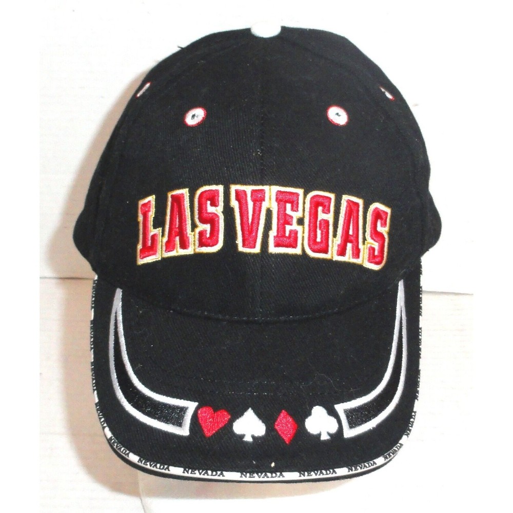 Las Vegas Embroidered Strapback Adjustable Hat by Western Supply